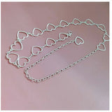 Heart Shape Metal Body Belly Chain Belt for Dress Jewellery
