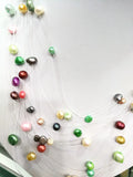 Baroque Pearl Necklace 10 Rows 18''