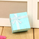 Women Jewelry Box Earrings Necklaces Organizer Gift Box 2 Sizes