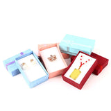 Women Jewelry Box Earrings Necklaces Organizer Gift Box 2 Sizes
