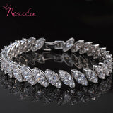 Royal Queen Bracelet CZ Charms Roman Bangles