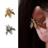 Insect Ear Clip Non-piercing Clip on Earrings Bee Earrings