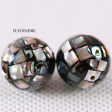 Natural Abalone Shell Pendant for Necklace 2Pcs/Lot