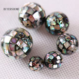 Natural Abalone Shell Pendant for Necklace 2Pcs/Lot