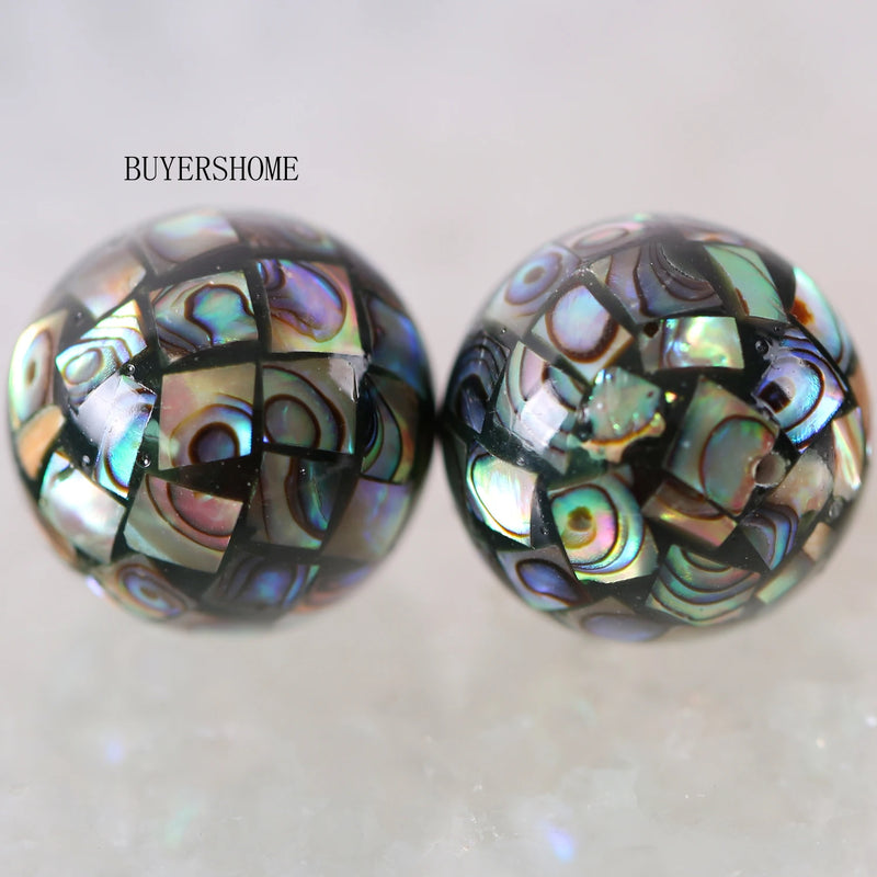Natural Abalone Shell Pendant for Necklace 2Pcs/Lot