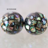 Natural Abalone Shell Pendant for Necklace 2Pcs/Lot