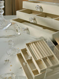 3-Layer Acrylic Jewelry Organizer Box Large Capacity for Women, Stray Kids