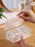 Acrylic Jewelry Organizer Travel Case for Women