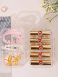 Acrylic Jewelry Organizer Travel Case for Women