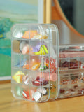 Acrylic Jewelry Organizer Travel Case for Women