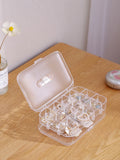 Acrylic Jewelry Organizer Travel Case for Women