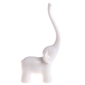 Women Jewelry Box Elephant Ring Holder Organizer