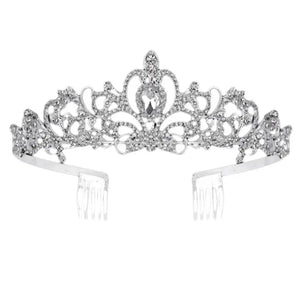 Crystal Glitter Tiara Crown Rhinestone Headband