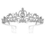 Crystal Rhinestone Tiara Crown Headband Wedding Bridal Prom Party