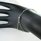 Stainless Steel Bracelet Anklet Adjustable B201