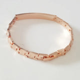 585 Rose Jewelry Cubic Zircon Bracelet for Women