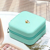 Women Leather Jewelry Organizer Display Travel Jewelry Case Boxes