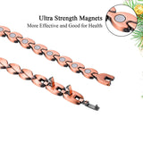 Solid Copper Magnetic Bracelet for Arthritis Pain Relief