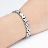 Women Magnetic Bracelets Titanium Steel Therapy Bracelet for Arthritis