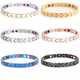 Women Magnetic Bracelets Titanium Steel Therapy Bracelet for Arthritis