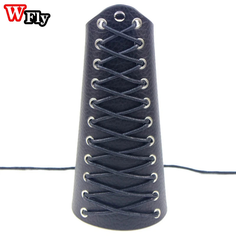 Punk Leather Wristband Cosplay Strap Arm Guard