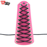 Punk Leather Wristband Cosplay Strap Arm Guard