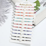 12pcs Seed Bead Shell Charms Bracelet Thin Wax Rope Hand Woven