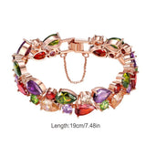 Crystal Bangle Unisex Wrist Jewelry Rhinestone Dressing