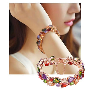 Crystal Bangle Unisex Wrist Jewelry Rhinestone Dressing