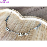 Personalized 4 Name Necklace for Family