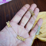 Personalized 4 Name Necklace for Family
