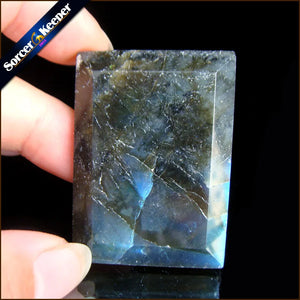 Labradorite Moonstone Quartz Stone Pendant Necklace Colares Femininos