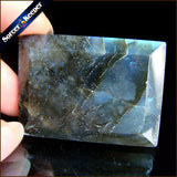 Labradorite Moonstone Quartz Stone Pendant Necklace Colares Femininos