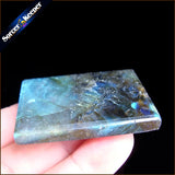 Labradorite Moonstone Quartz Stone Pendant Necklace Colares Femininos