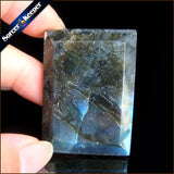 Labradorite Moonstone Quartz Stone Pendant Necklace Colares Femininos