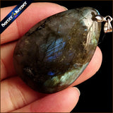 Labradorite Moonstone Pendant Necklace