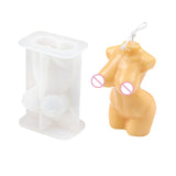 Human Body Candle UV Crystal Epoxy Mold Aromatherapy Silicone Mould