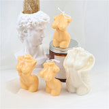 Human Body Candle UV Crystal Epoxy Mold Aromatherapy Silicone Mould