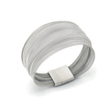 Magnetic Bracelet Silver Stainless Steel Charm Christmas Present