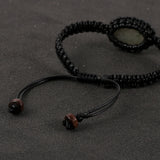 Turquoise Charm Bracelets Adjustable Macrame Bangles