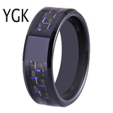 Wedding Anniversary Logos Tungsten Ring