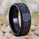 Wedding Anniversary Logos Tungsten Ring
