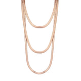 Layer Long Chains Necklace Mix Sweater Necklace Female Collier