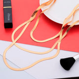 Layer Long Chains Necklace Mix Sweater Necklace Female Collier