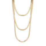 Layer Long Chains Necklace Mix Sweater Necklace Female Collier