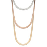 Layer Long Chains Necklace Mix Sweater Necklace Female Collier