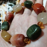 Colorful Agate Beads Bracelet for Women