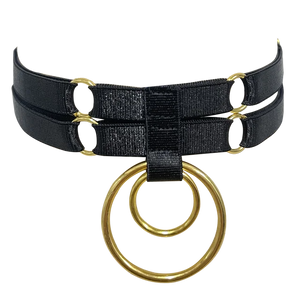 Women Neck Ring Multicolor Adjustable Elastic Harness Collar Jeweiry