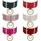 Women Neck Ring Multicolor Adjustable Elastic Harness Collar Jeweiry