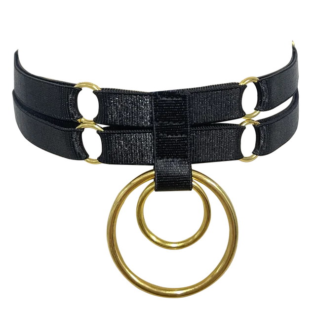 Women Neck Ring Multicolor Adjustable Elastic Harness Collar Jeweiry